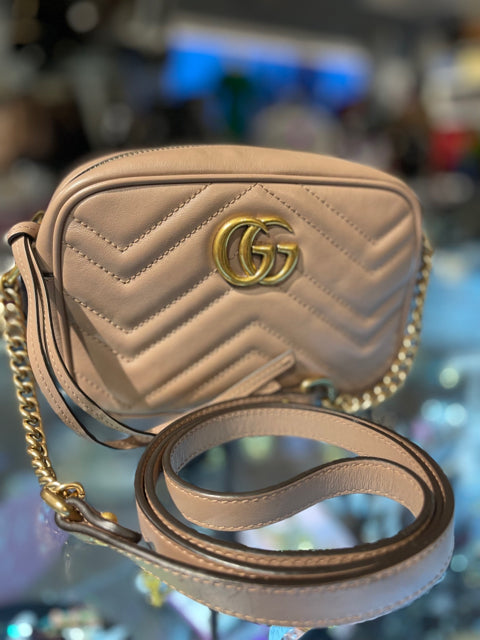 Gucci Cross Body Small Marmont Camera Bag Handbag Crossbody