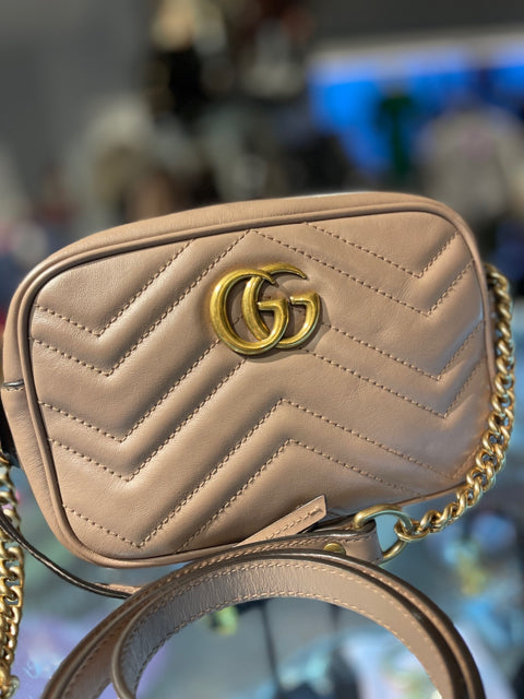 Gucci Cross Body Small Marmont Camera Bag Handbag Crossbody