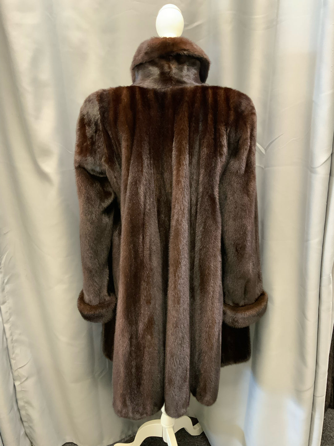 Vintage Maximilian Natural Mink Fur Coat Size 10/12