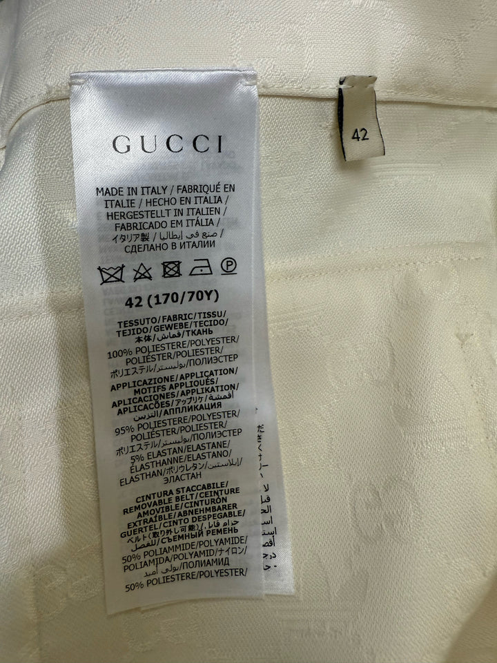 NWT GUCCI X Adidas Web Belted A Line Skirt