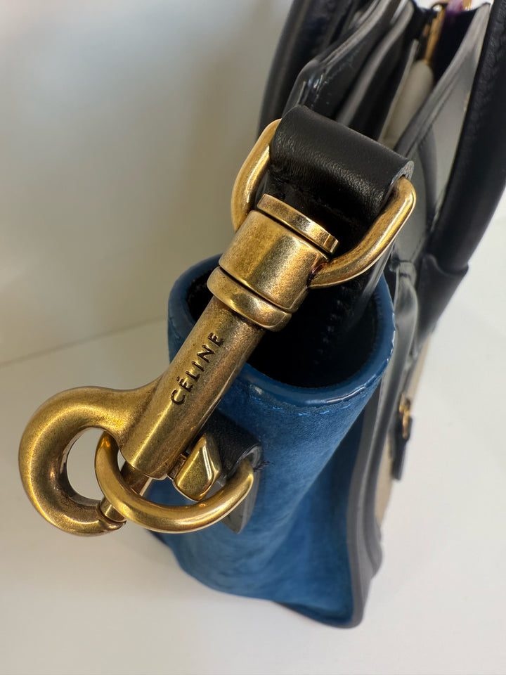 Celine NANO Color Block Designer Bag