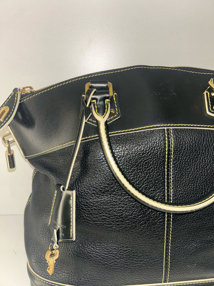 Louis Vuitton SUHALI Lockit MM With Dustbag Designer Bag
