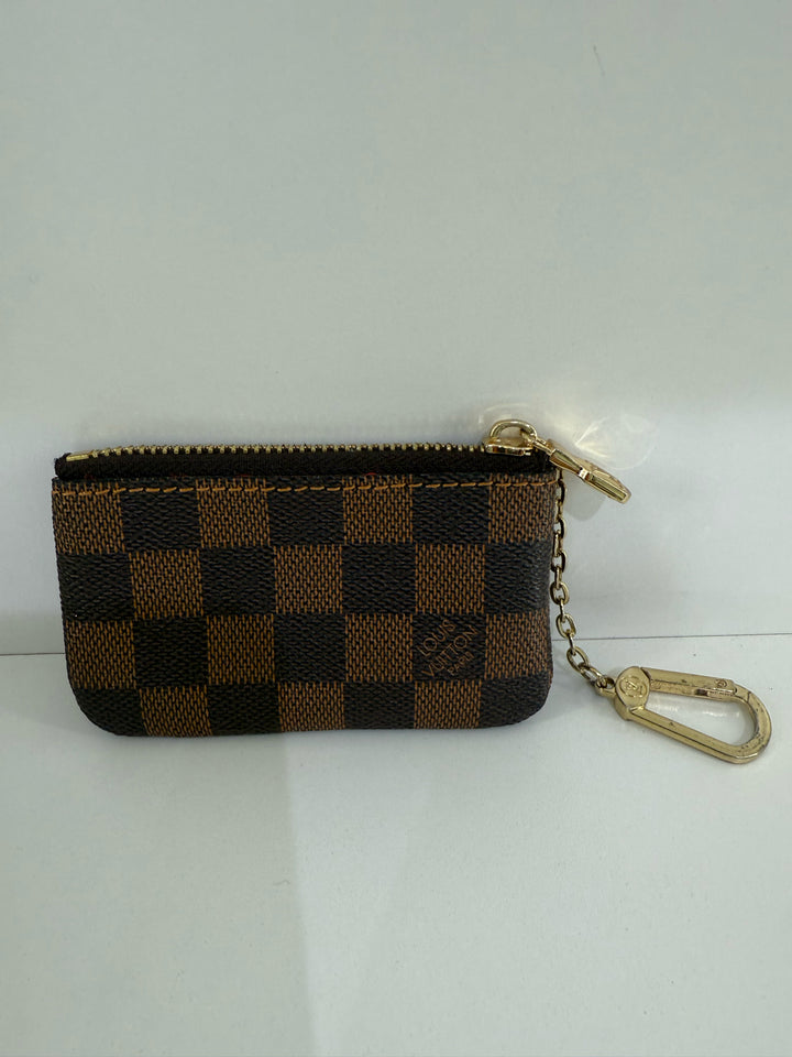 Louis Vuitton Card Coin Purse Key Chain Case FL4220