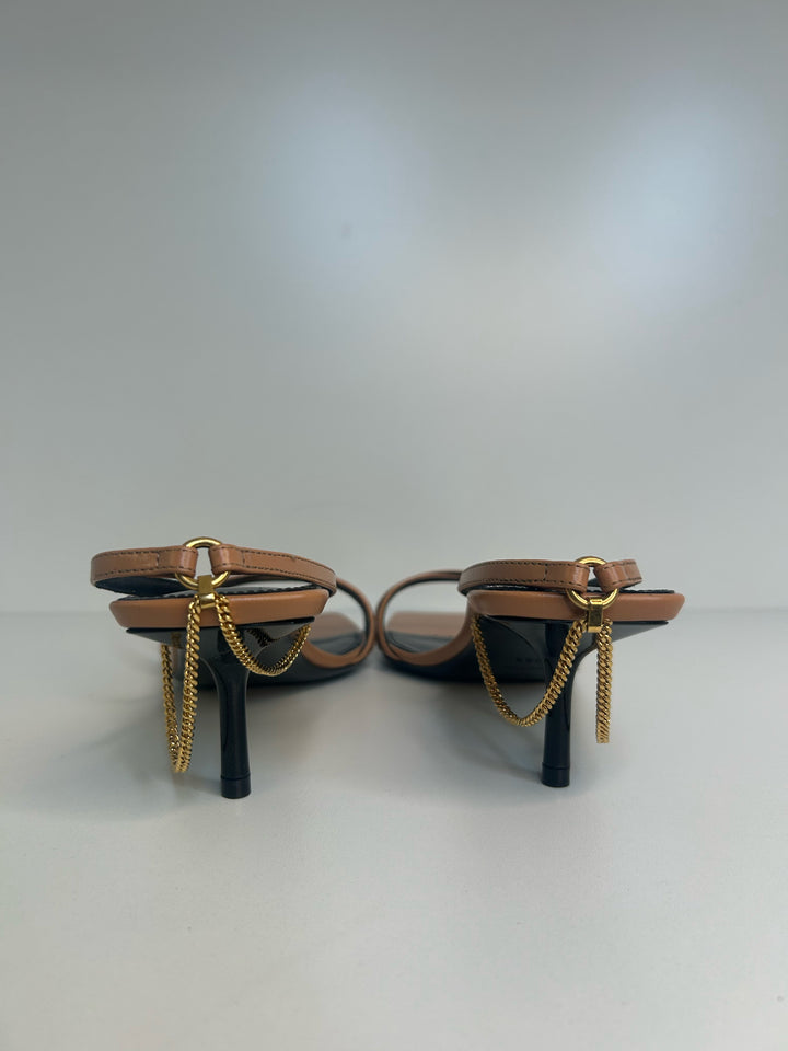 NIB Yves Saint Laurent Melody Kitten Heel Shoes Sz 36.5