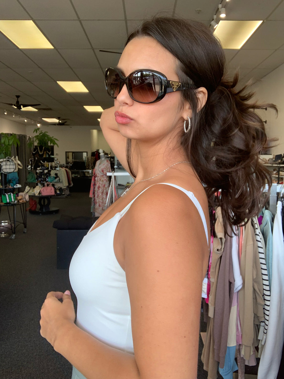 Prada Sunglasses in Case and Box