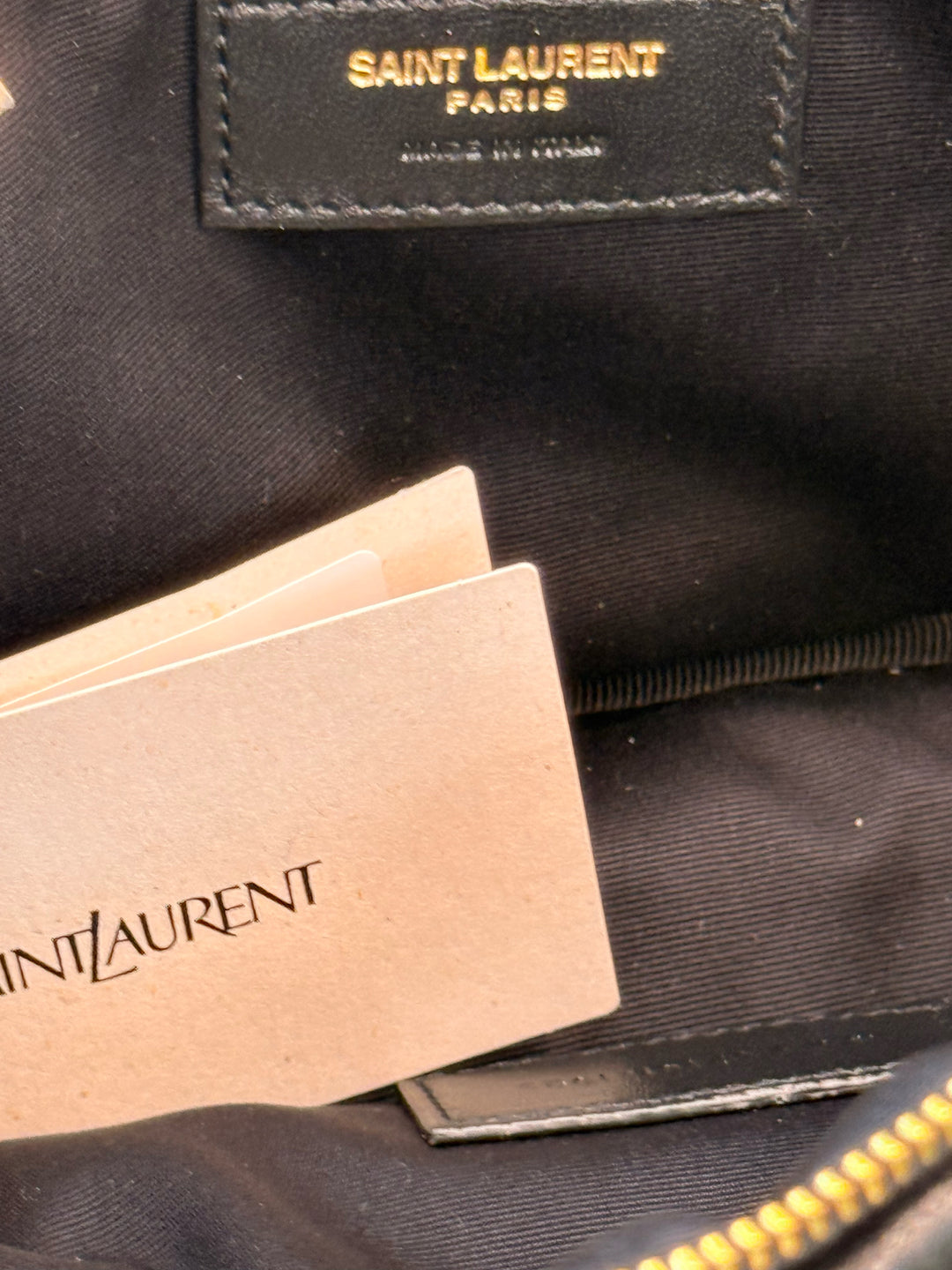 NWT Yves Saint Laurent Pillow Trousse Designer Bag