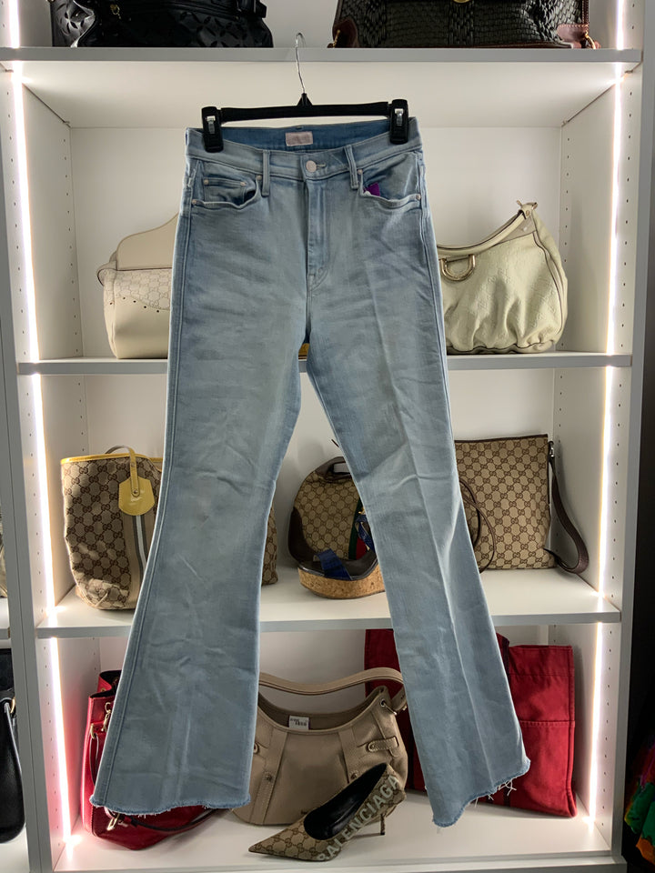 Mother Super Cruiser Flare Jeans Sz 26