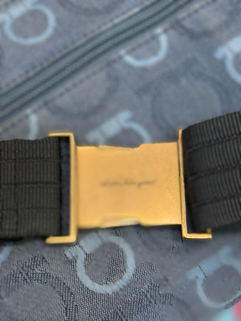 Salvatore Ferragamo Vintage Gancini Monogram w Dust Bag