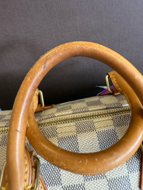 Louis Vuitton Speedy 25 Azure Designer Bag