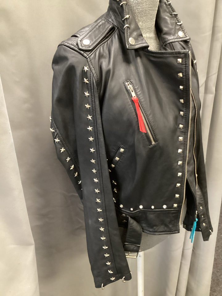 NWT Atelier Nicole Miller Moto Jacket Size S