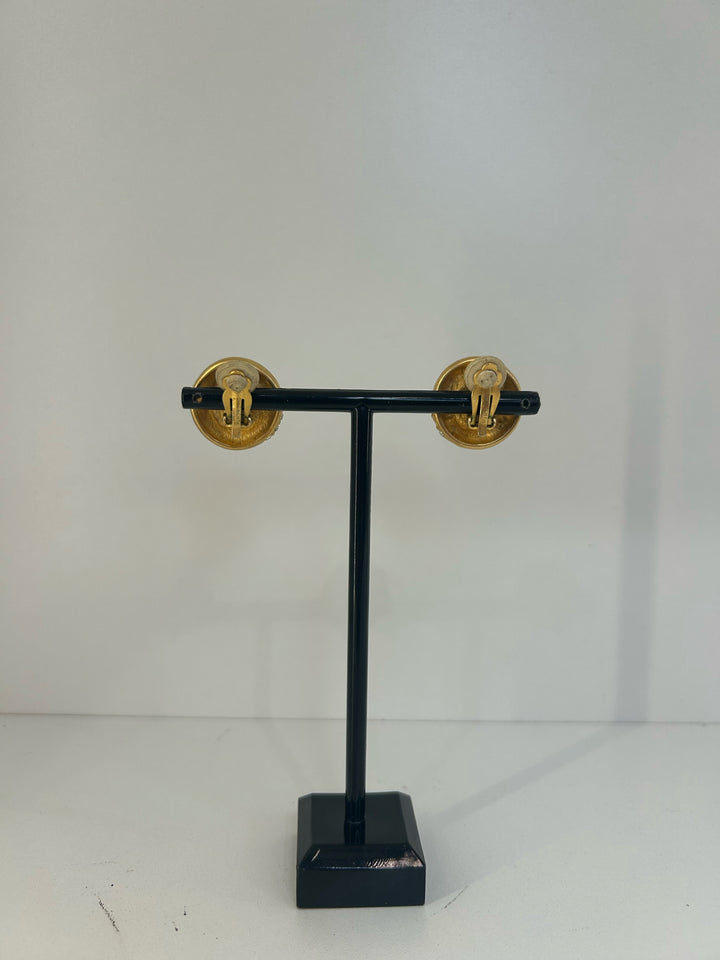 Vintage Givenchy Clip On Earrings