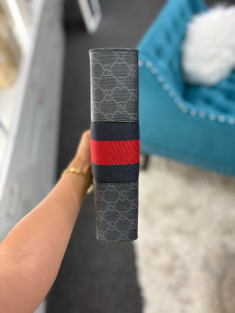 Gucci Ophedia Supreme Toiletry Bag Coated Canvas