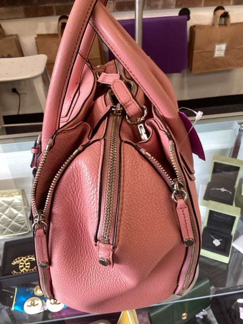 Rebecca Minkoff Pink Leather Satchel Bag