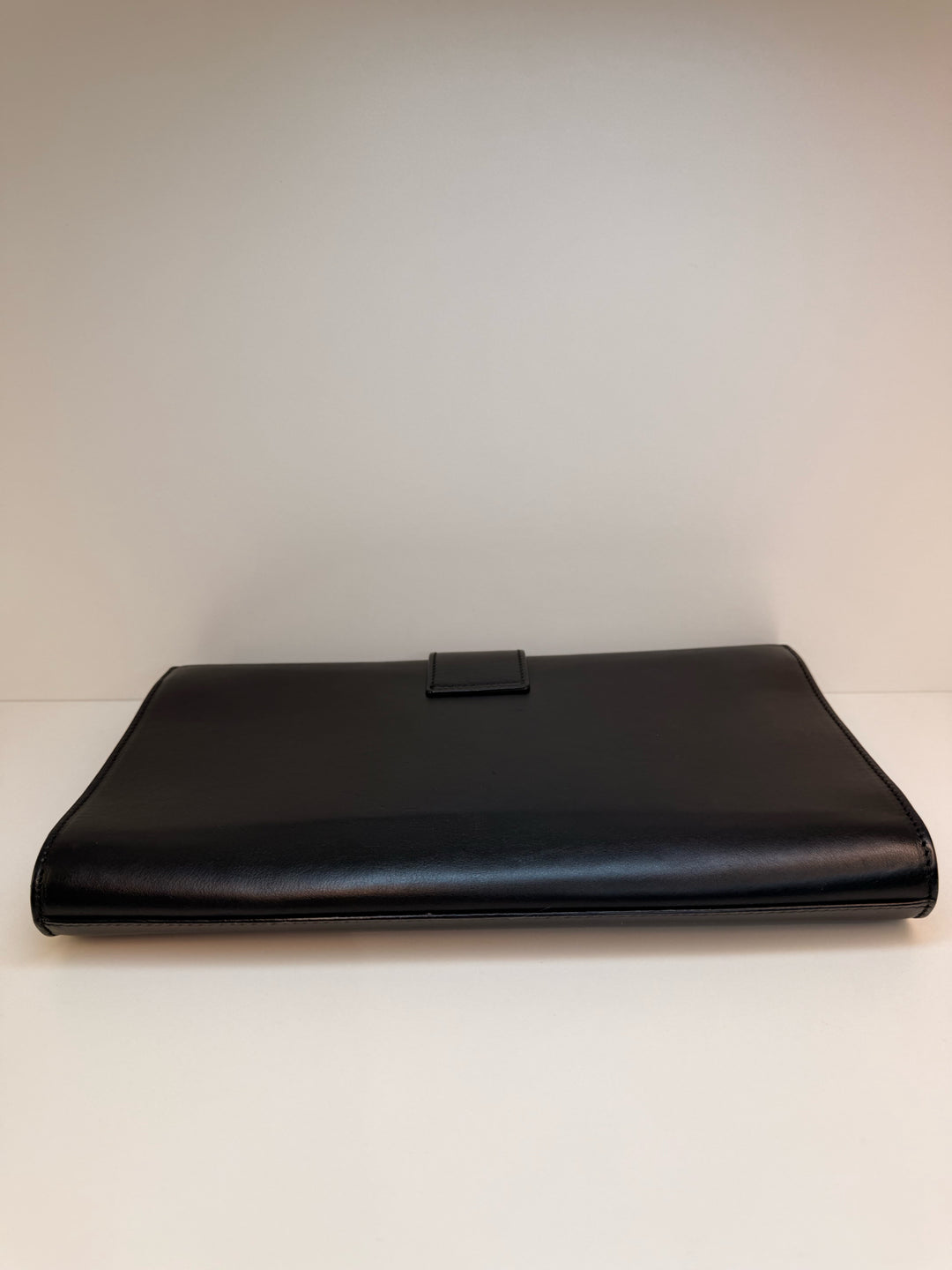 Yves Saint Laurent Black w/ Y Logo Designer Bag