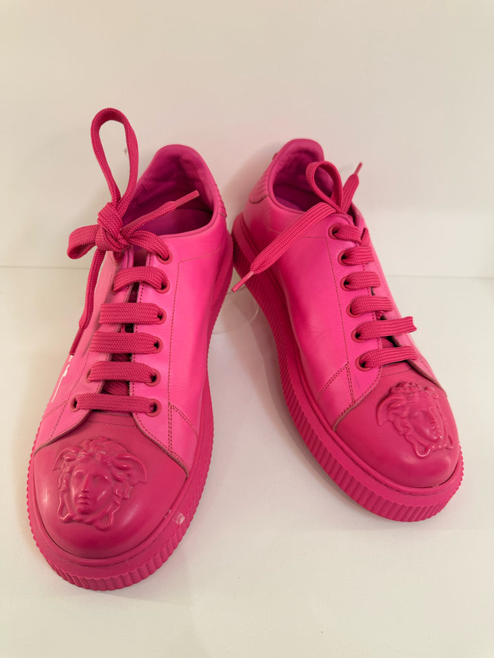 NWT Gianni Versace Pink Designer Sneakers Sz 39