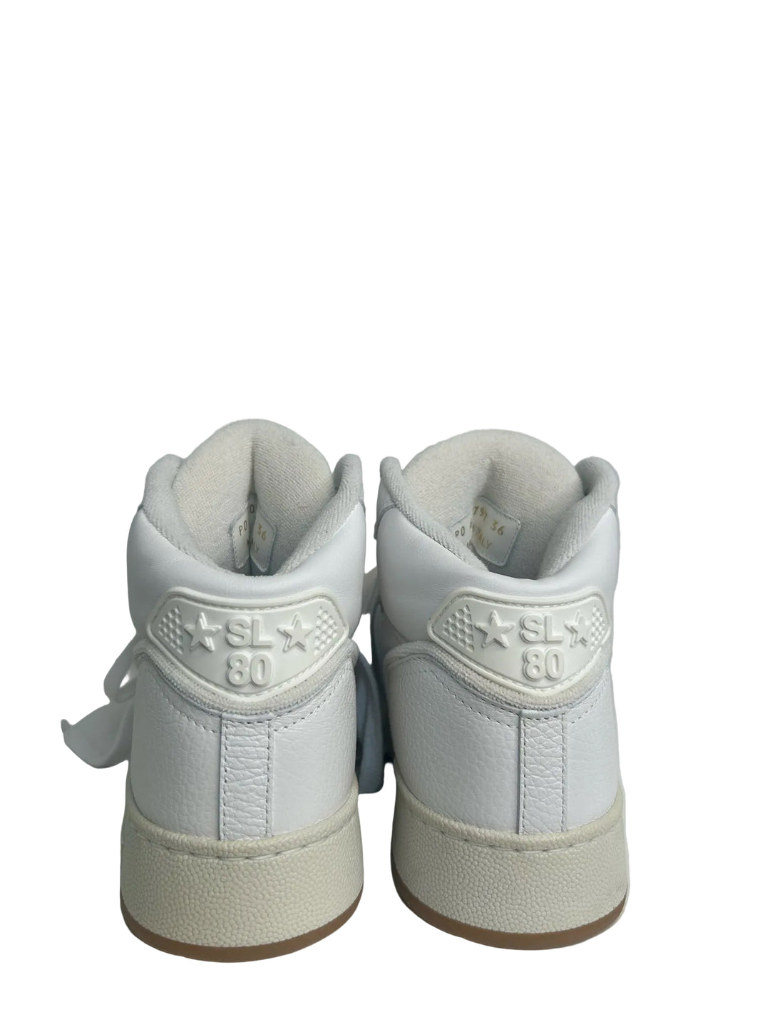 NIB Yves Saint Laurent High Top Sneakers Shoe Sz 36