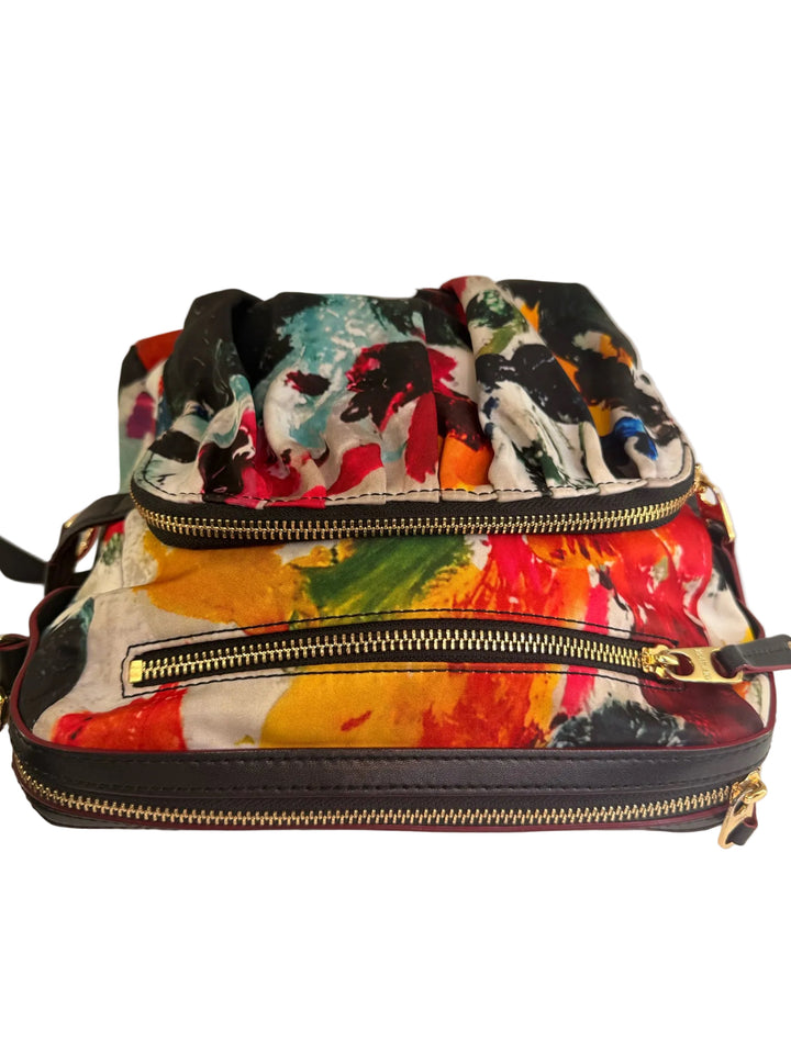 Mz Wallace Abstract Print Cross Body Bag