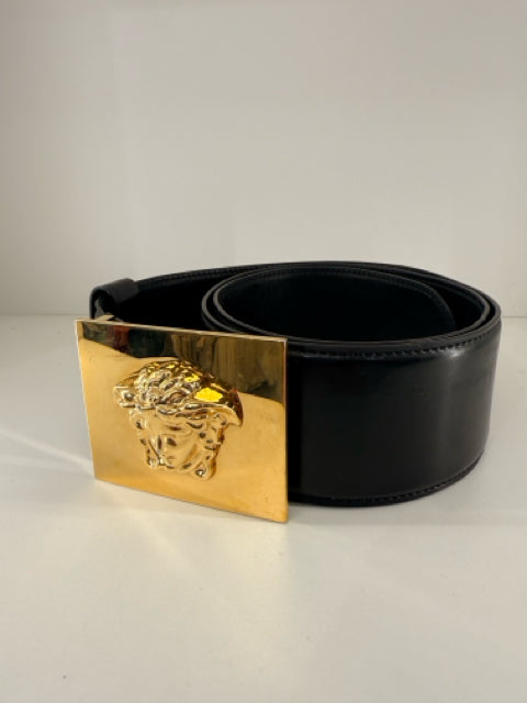 Versace Runway 2011 Medusa Head Belt 2.5"X 110/40 Medusa Head