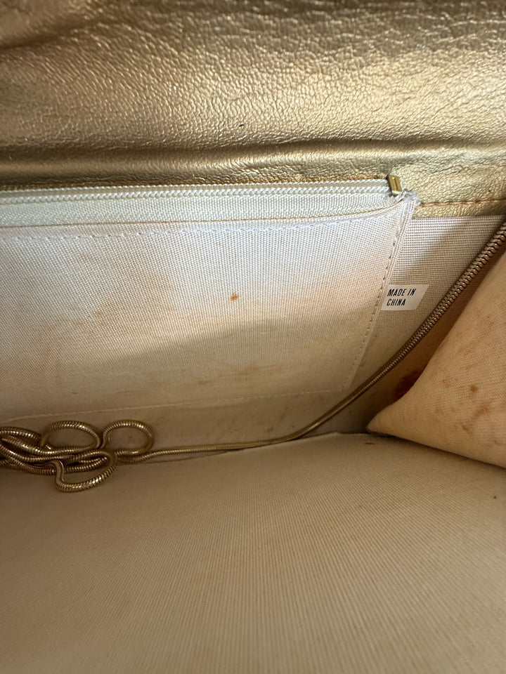 Cocktail Front Flap Clutch/Shoulder Chain Bag