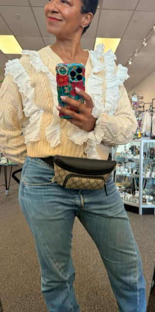 NWT Gucci Supreme Canvas Belt Bag