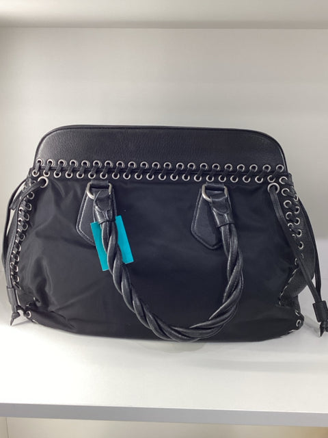 Prada Large Shoulder Bag Nylon Black