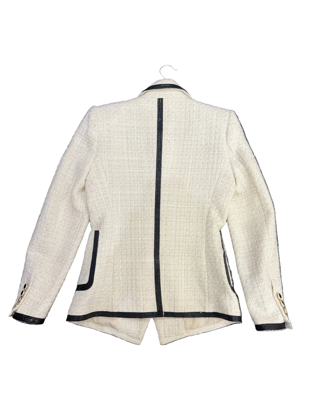 Veronica Beard Sparkle Blazer w/ Gold Buttons Sz 4