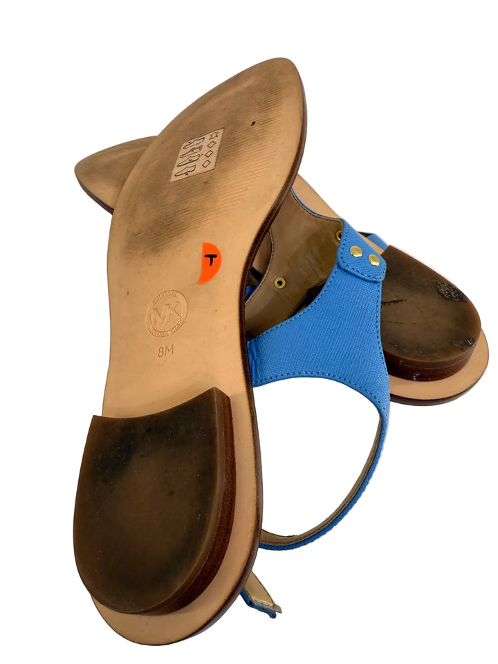 Michael Kors Blue Sandals Sz 8