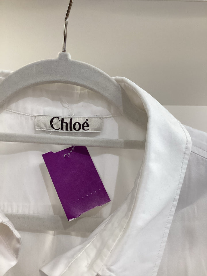 Chloe 3/4 Slv Crop Blouse