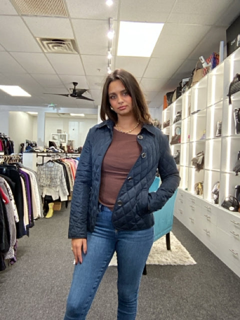 NWT Burberry Sz XS Button Down Jacket