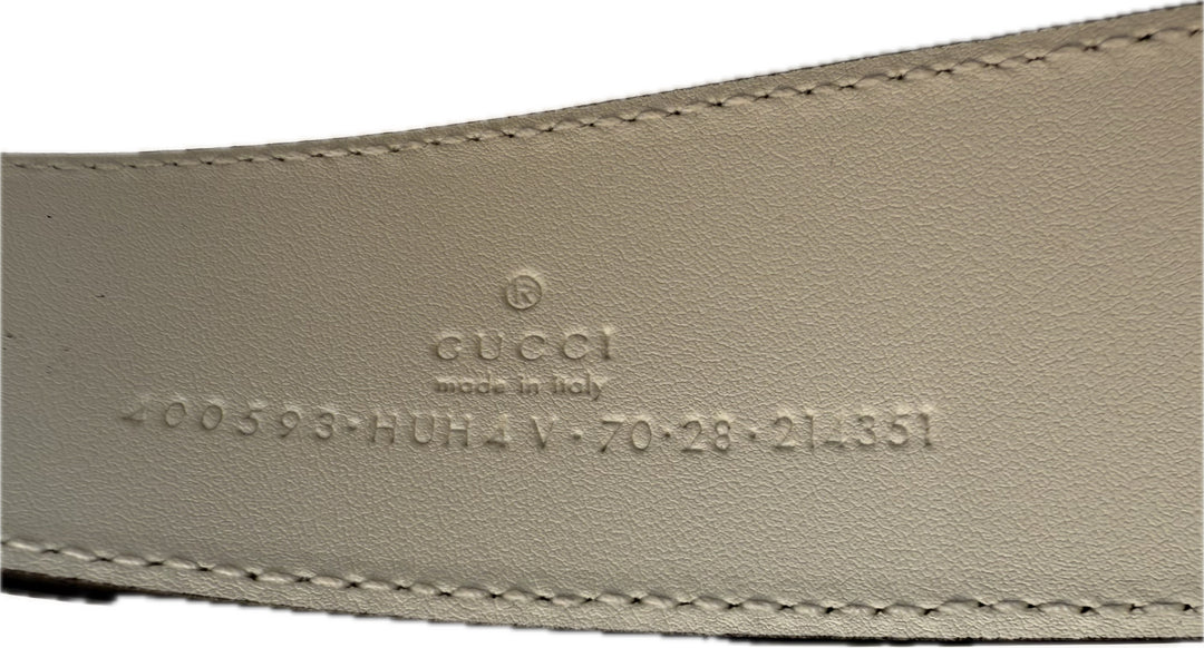 NWT Gucci Supreme Canvas Belt