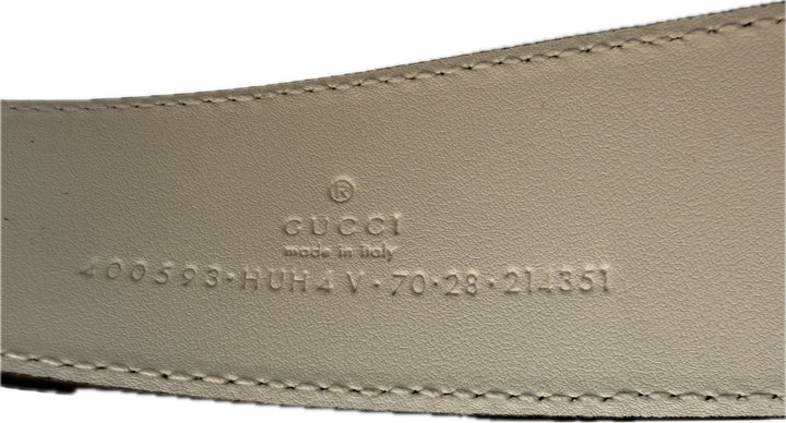NWT Gucci Supreme Canvas Belt