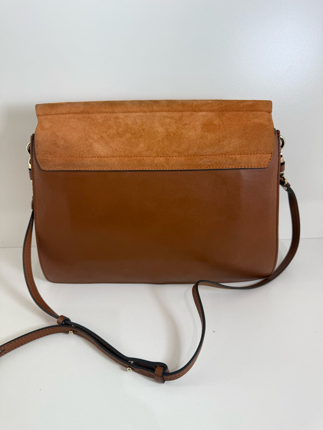 Chloe Faye Suede & Leather Designer Belt Bag