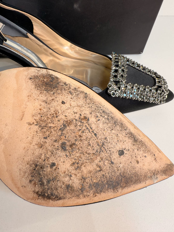 Badgley Mischka Slingback Shoes SZ 9