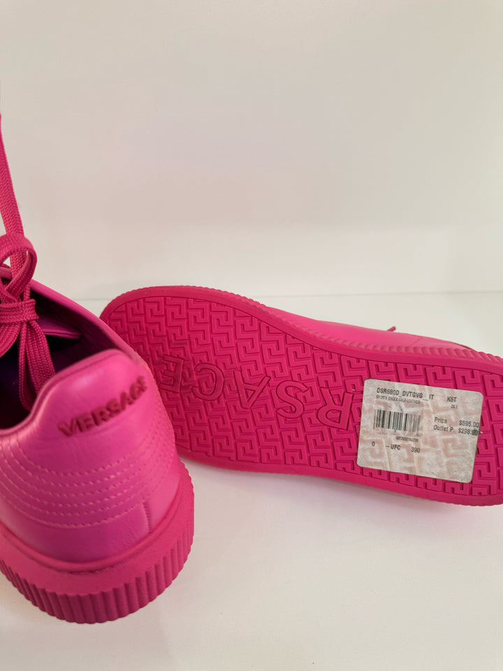 NWT Gianni Versace Pink Designer Sneakers Sz 39