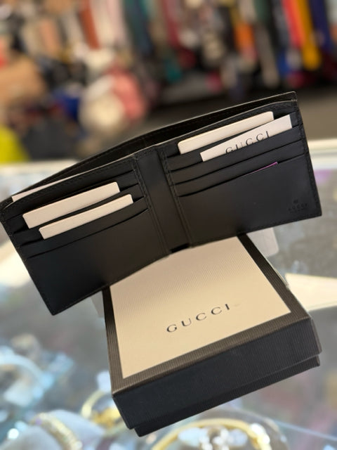 NWT Unisex Gucci w/ Box Monogram w/Tiger Icon Wallet