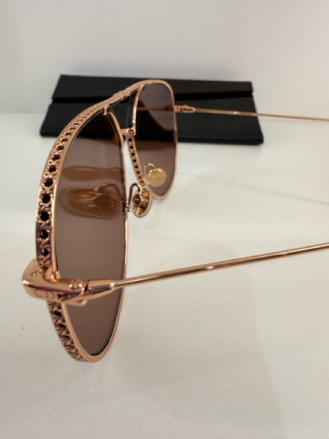 Pre Owned Dior Aviator aviator gold/gold VHVO1 BJMPL w/case/box