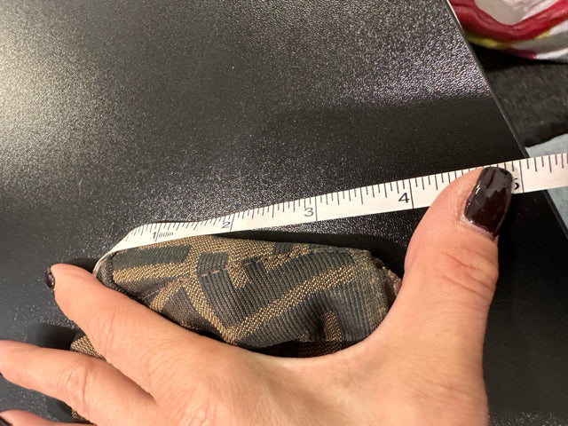 Fendi Fabric Pochette FF Monogram