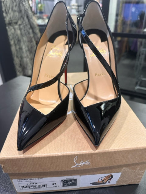 Christian Louboutin Sz 41 Black Pumps Shoe