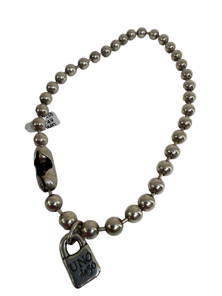 Uno De 50 Large ball chain 20" Necklace