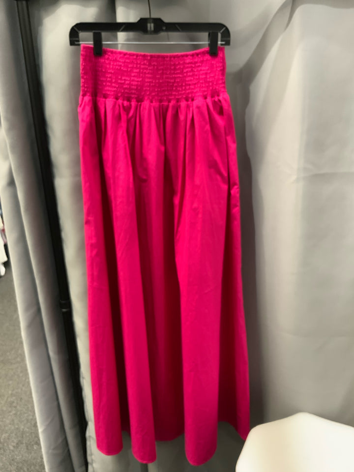 Susana Monaco Pink Poplin Casual Skirt Sz S