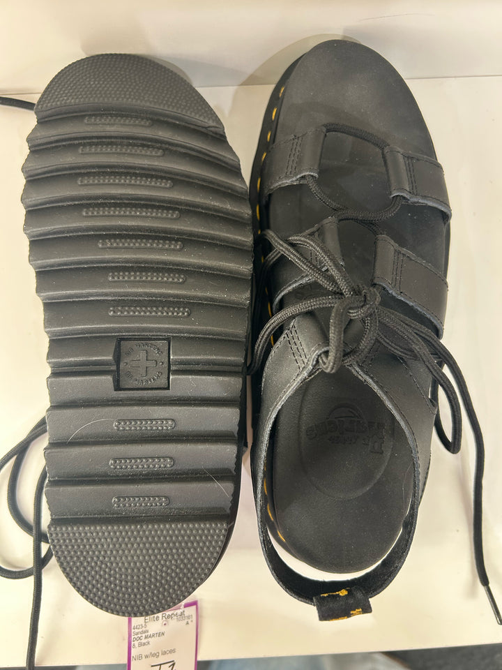 NIB DOC MARTEN Lace Up Sandals Sz 8