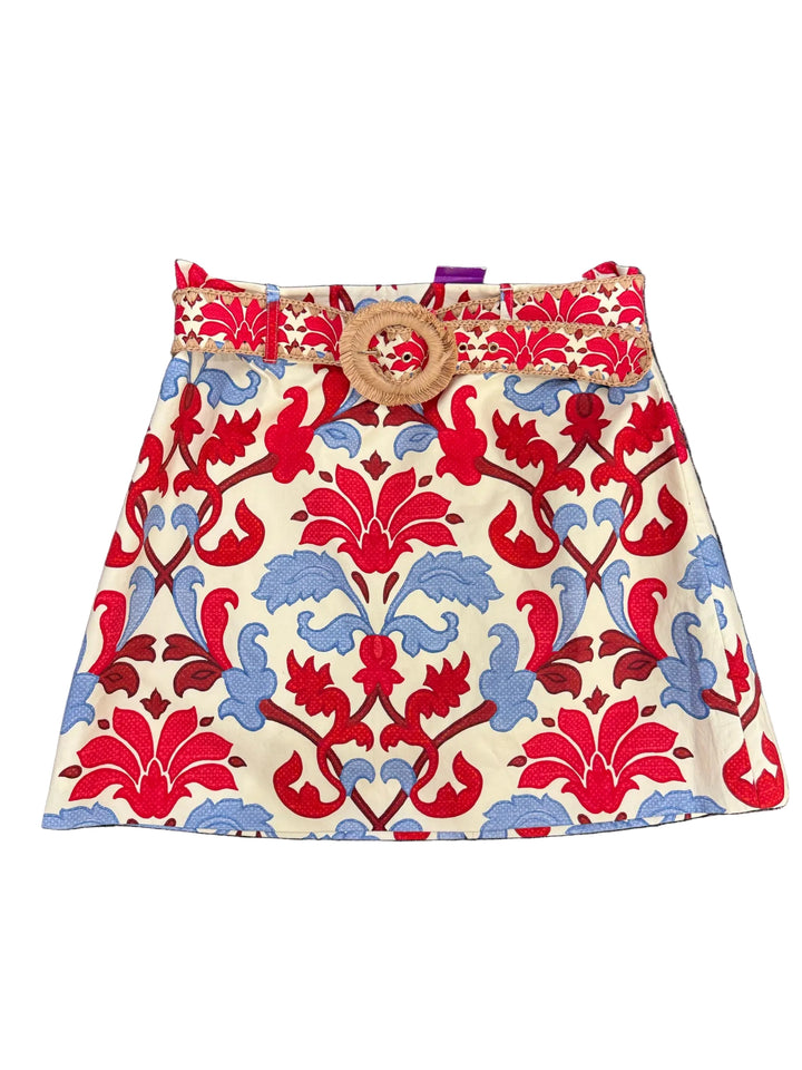 NWT Cara Cara Floral Mini SKIRT Sz 14