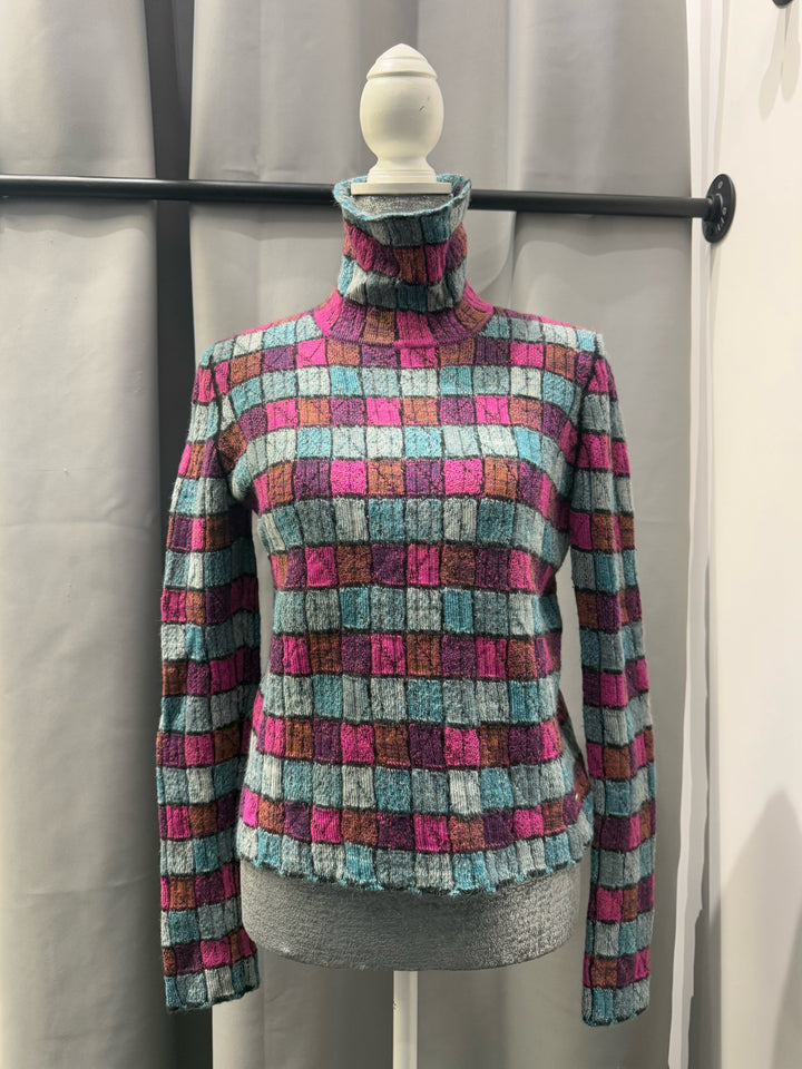 Chanel 2018 Paris-Hamburg Turtleneck Sweater Size 40