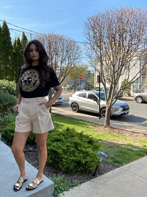 Zara Sz S Camel Shorts