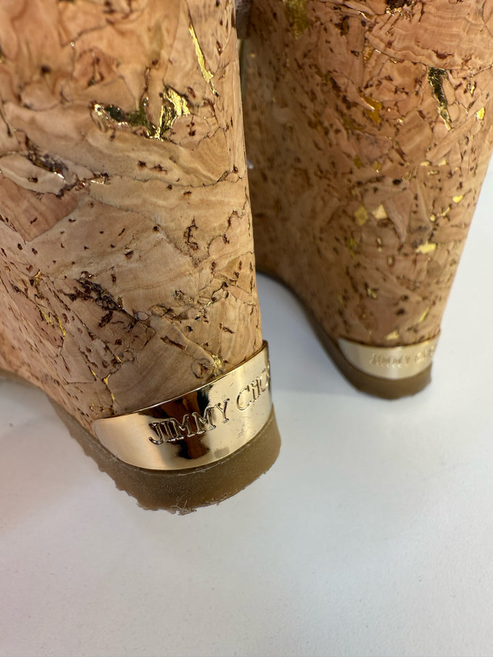 Jimmy Choo Wedge Designer Shoes Sz 10.5