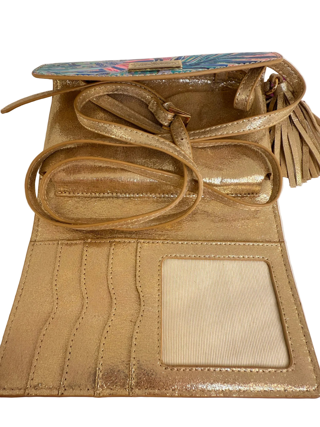 Lily Pulitzer Cross Body Wallet Bag