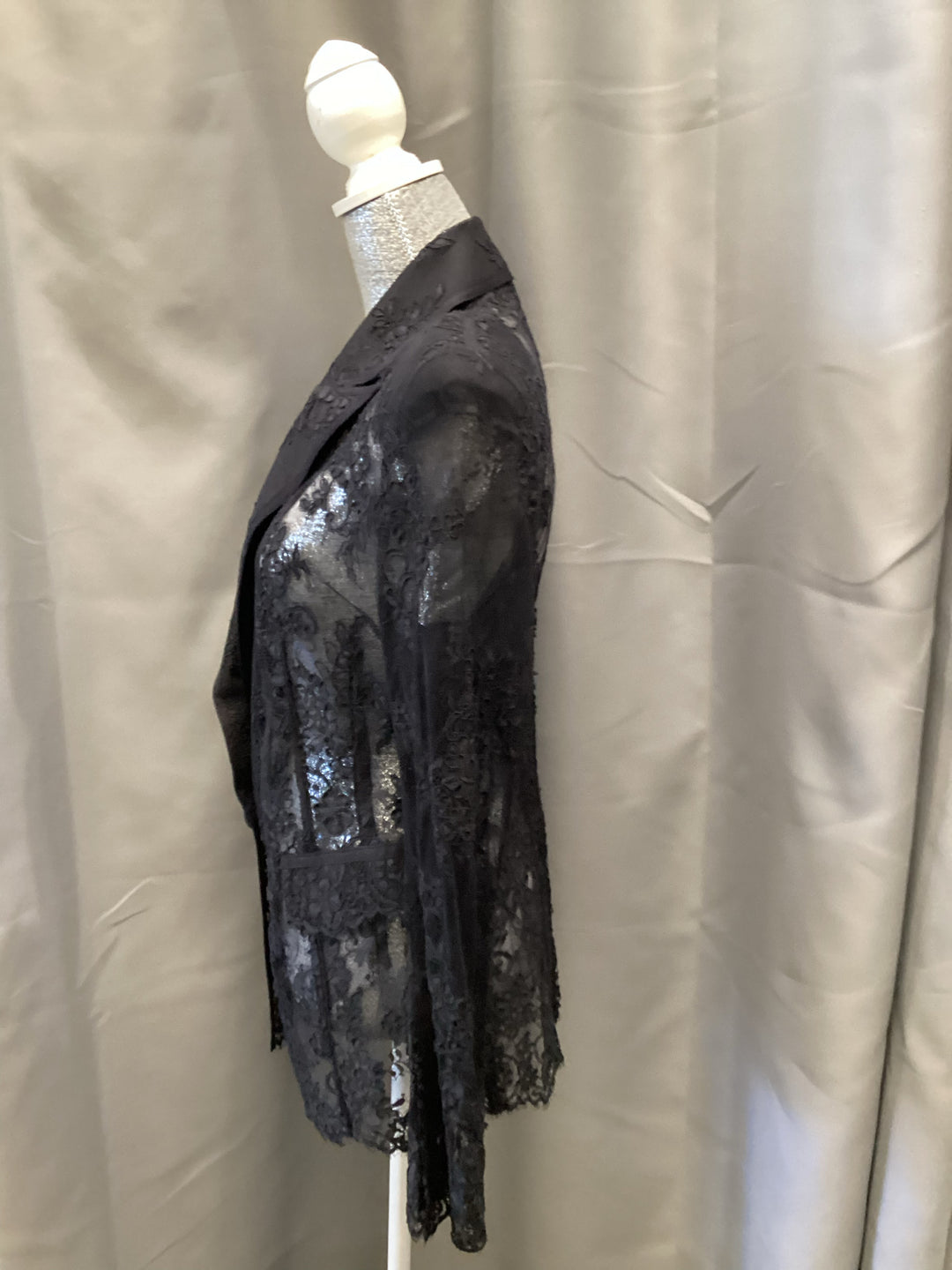 NWT UNTTLD Black Lace Blazer