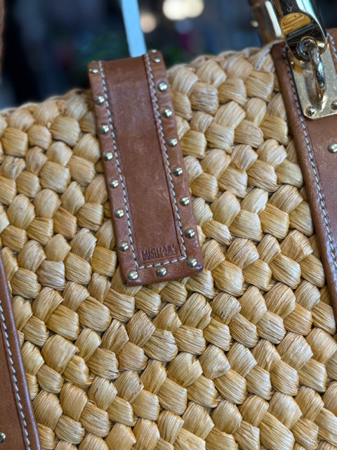 Michael Kors Rattan XL Totes Bag