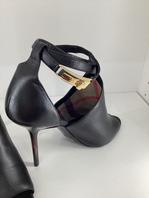 Burberry Sz 38 Shoes Black Designer