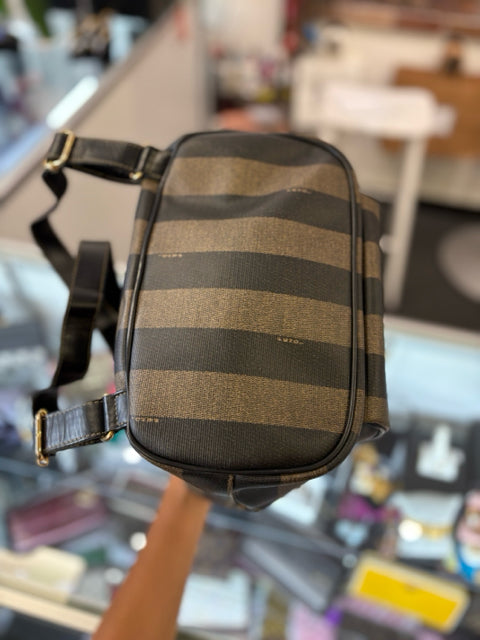 Fendi Vintage Penguin Stripe Backpack Bag